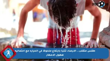 طقس متقلب.. الأرصاد تتنبأ بارتفاع ملحوظ في الحرارة مع احتمالية هطول الأمطار